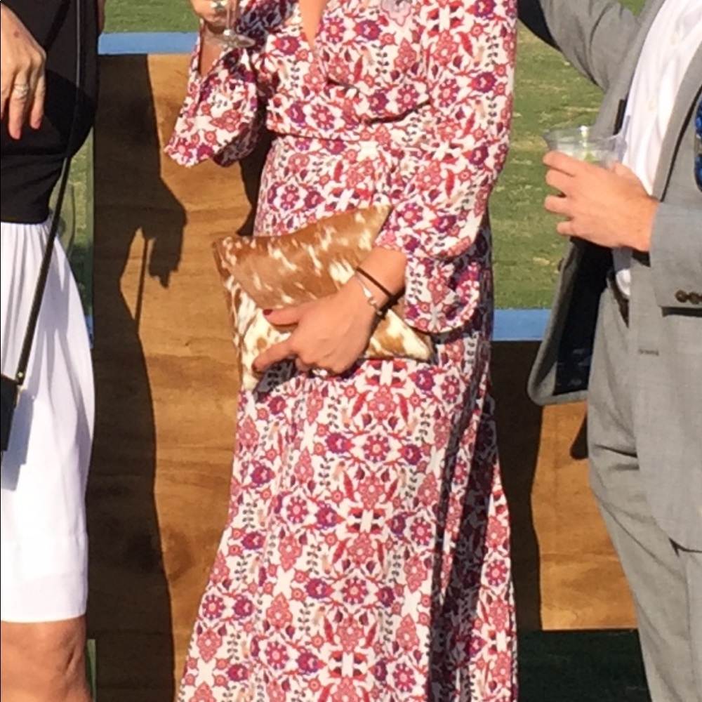 Maxi wrap bell sleeve Tigerlilly dress. - Picture 5 of 8